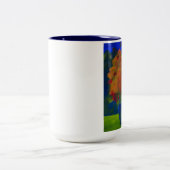 Betäubte Reihe #1 Zweifarbige Tasse (Mittel)