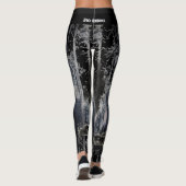 Betäubter Wald Leggings (Rückseite)