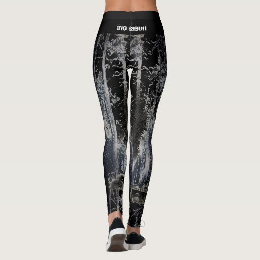Betäubter Wald Leggings (Rückseite)