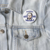 Betcha Fräulein Me Now! Clinton-Knopf Button (Beispiel)