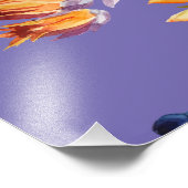 Bete, bis etwas passiert fotodruck (Ecke)