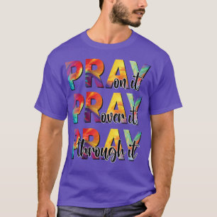 Bete darauf und bete darüber, durch es Leopard Ch T-Shirt