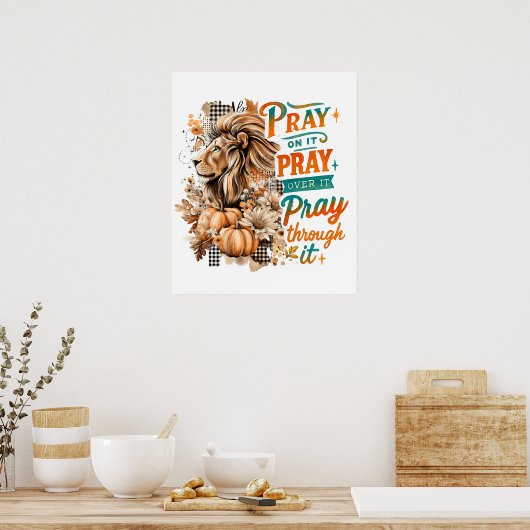 Bete drauf... poster (Küche)