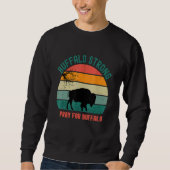 Bete für Buffalo Sweatshirt (Vorderseite)
