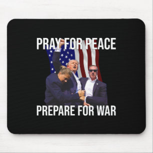 Bete für den Frieden Mousepad