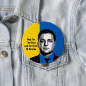 Bete für den Ruhm und die Rettung der Ukraine Button (Beispiel)