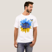 Bete für den T - Shirt in der Ukraine (Vorne ganz)