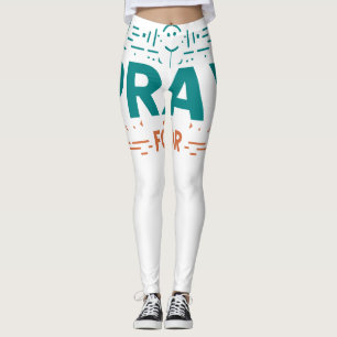 Bete für die Menschlichkeit Leggings
