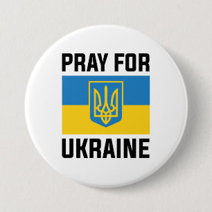 Bete für die Ukraine Button