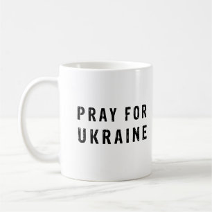 Bete für die Ukraine Kaffeetasse