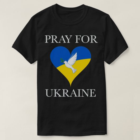 Bete für die Ukraine Pullover (Design vorne)