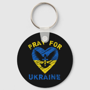 Bete für die Ukraine Schlüsselanhänger