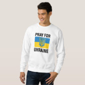 Bete für die Ukraine Sweatshirt (Vorne ganz)