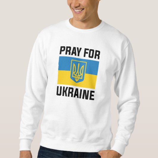 Bete für die Ukraine Sweatshirt (Vorderseite)