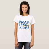 Bete für die Ukraine T-Shirt (Vorne ganz)