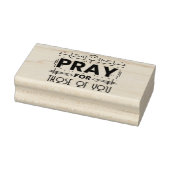 Bete für die von dir gummistempel (Stempel)