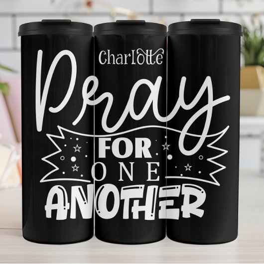 Bete für einen anderen thermosbecher