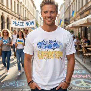 Bete für Frieden & Frieden in der Ukraine & Aquare T-Shirt