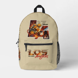 Bete für Los Angeles ( 1 ) | Bedruckter Rucksack