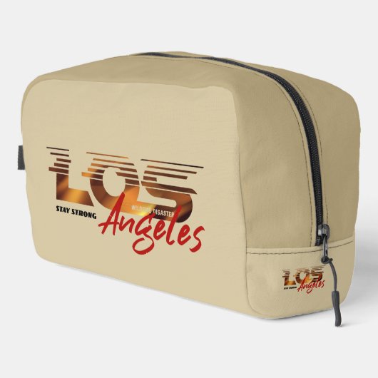 Bete für Los Angeles ( 1 ) | Waschbeutel (Rechte Ecke)