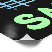 Bete für sichere Kinder Poster (Ecke)