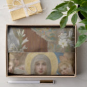 Bete Für Uns von William Bouguereau Seidenpapier (Geschenk)