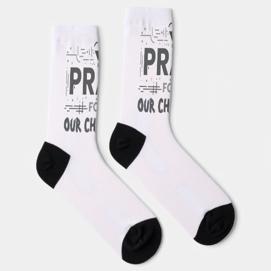 Bete für unsere Kinder Socken (Rechts)