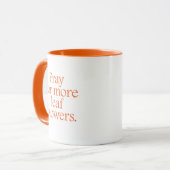 Bete für weitere Bläser. Tasse (Vorderseite Links)