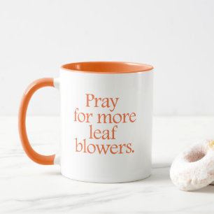 Bete für weitere Bläser. Tasse