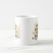 Bete, hoffe, sorge dich nicht Katholischer Blumeng Kaffeetasse (Mittel)