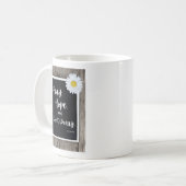 Bete, Hoffnung und mach dir keine Sorgen Kaffeetasse (Vorderseite Links)