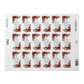 Bete Hoffnung und mach dir keine Sorgen St. Padre Adressaufkleber (Vorne)