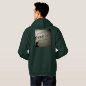 ''Bete immer'' Hoodie (Schwarz voll)