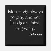 Bete immer magnet (Vorne)