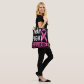 Bete Kämpfe Glaube Tote Tasche (Am Model)