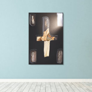 Bete Medhanyalem Gebet - Canvas Print Leinwanddruck