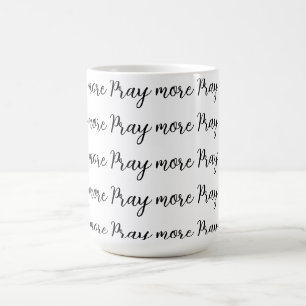 Bete mehr kaffeetasse