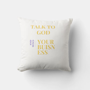 Bete-mit-Gott-Kissen Kissen