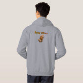 Bete oft Männerhoodies Hoodie (Schwarz voll)