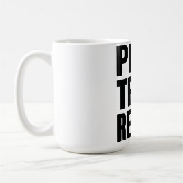 Bete, trainiere, wiederhole – christliche Fitness- Kaffeetasse