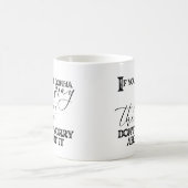 Bete und mach dir keine Sorgen um Christlichen Gla Kaffeetasse (Mittel)