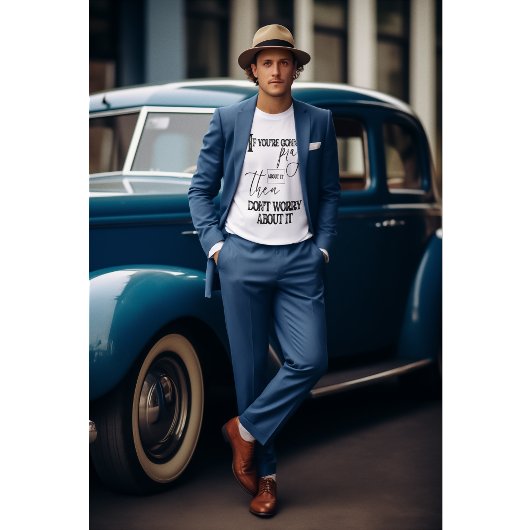 Bete und mach dir keine Sorgen um Christlichen Gla T-Shirt