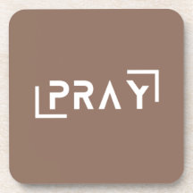 Bete Untersetzer mit Kork auf der Rückseite