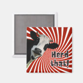 Beteiligen Sie sich an der Herde und verbreiten Si Magnet (Vorderseite/Rückseite)