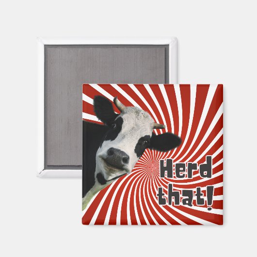 Beteiligen Sie sich an der Herde und verbreiten Si Magnet (Vorderseite/Rückseite)