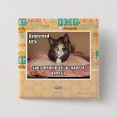 Beteiligte Miezekatze Button (Vorderseite)