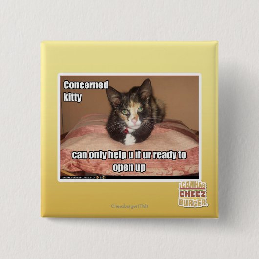 Beteiligte Miezekatze Button (Vorderseite)