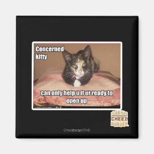 Beteiligte Miezekatze Magnet
