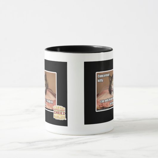 Beteiligte Miezekatze Tasse (Zentrum)