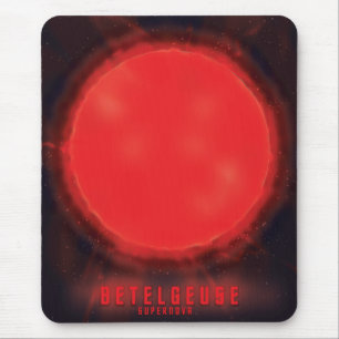 Betelgeuse supernova Weltraumkunst Mousepad